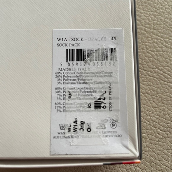 NWB - Paul Smith Women’s 3-Pack Socks Gift Set - Made in Italy - Picture 4 of 4